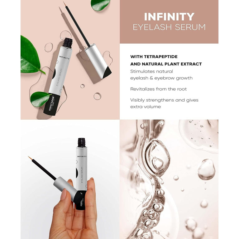 Ultimate Lash Elixir - London's Best Eyelash and Brow Enhancing Growth Serum for Dramatic, Lush and Long Lashes