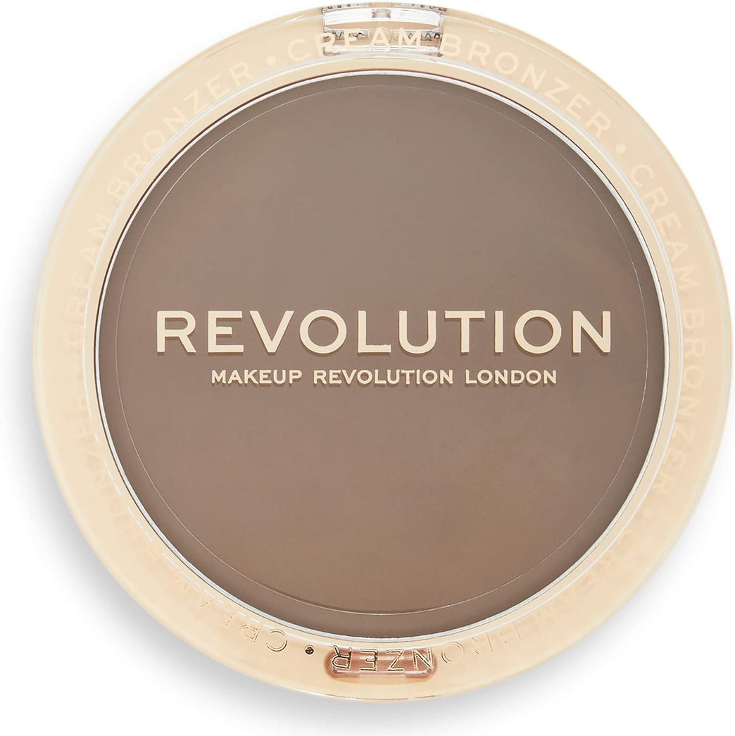 Sun-Kissed Radiance with Makeup Revolution Ultra Cream Bronzer in Medium, 6.7g - Vegan and Cruelty-Free