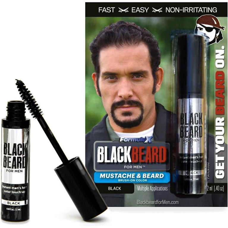 Blackbeard for Men - temporary brush on colour 12ml (0.40oz) (Black)