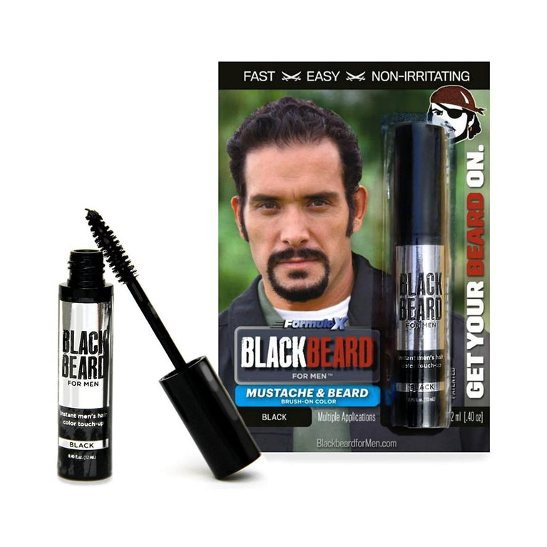 Blackbeard for Men - temporary brush on colour 12ml (0.40oz) (Black)