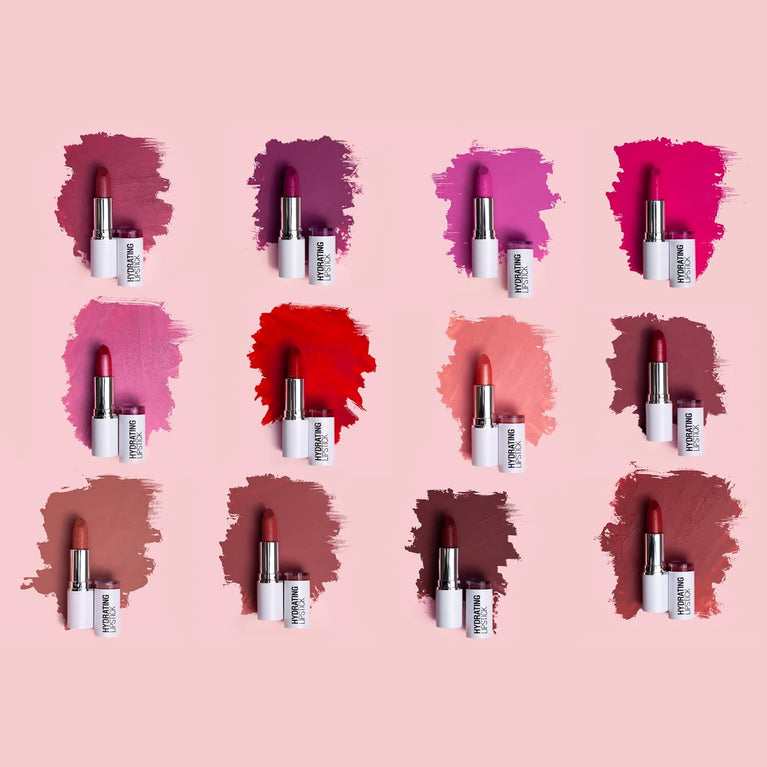 Nutrient-Infused Hydrating Lipstick in Cupcake Pink by Collection Cosmetics - Lasting Bold Colour, 3.5g