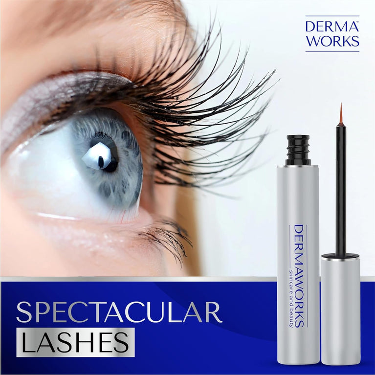 Vogue-Featured Spectaculash Rapid Eyelash Growth and Enhancing Serum - For Fuller, Longer, Thicker Lashes - Trusted UK Brand Dermaworks
