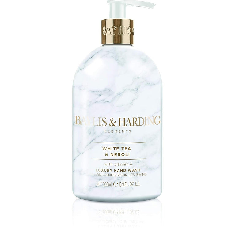 Baylis & Harding Elements White Tea & Neroli Hand Wash, 500 ml (Pack of 3) - Vegan Friendly