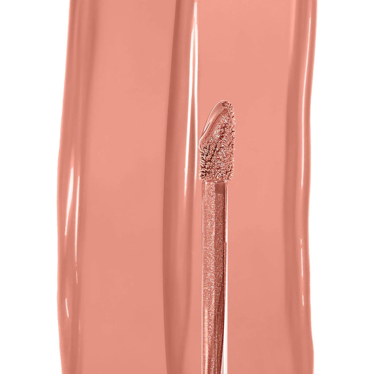 Revlon Ultra-Glossy Lip Amplifier, Moisturizing Agave, Moringa Oil, & Cupuacu Butter Infused Lipcolor, Lightweight & Non-Sticky, Super Natural (215)