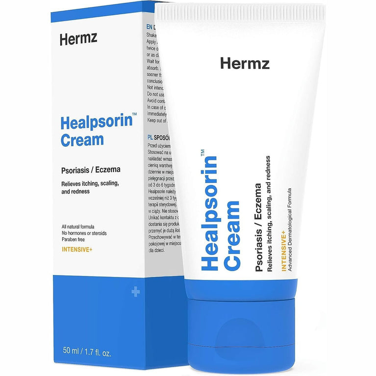 Healpsorin Cream - Soothing Treatment for Psoriasis, Eczema, Rosacea, and Dermatitis