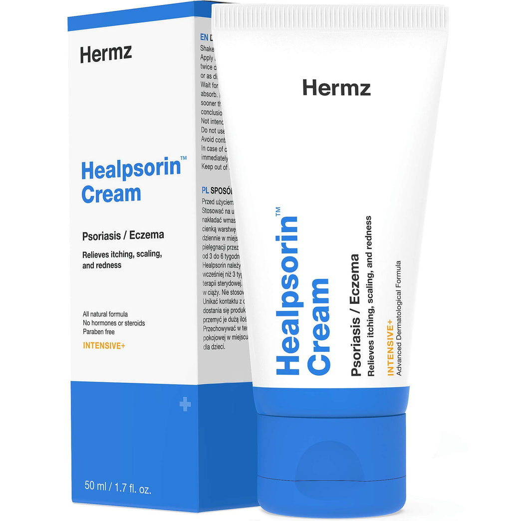 Healpsorin Cream - Soothing Treatment for Psoriasis, Eczema, Rosacea, and Dermatitis