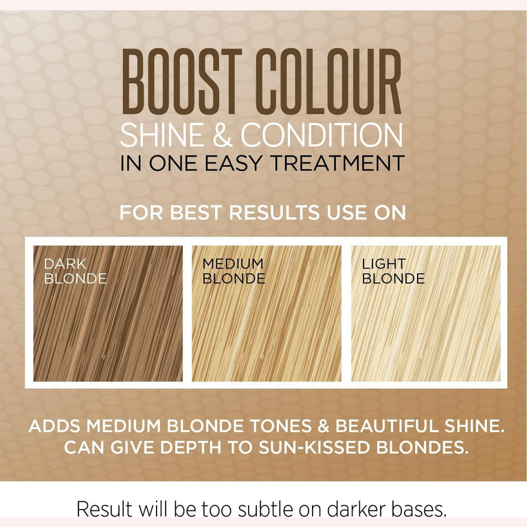 Colour-Freedom Gloss Pro 150ml Medium Blonde Semi-Permanent Hair Colour. Ultra-Shine Vegan Hair Colour Mask with PurePlex | Ammonia Free Colour Lasts Up To 6-10 Washes