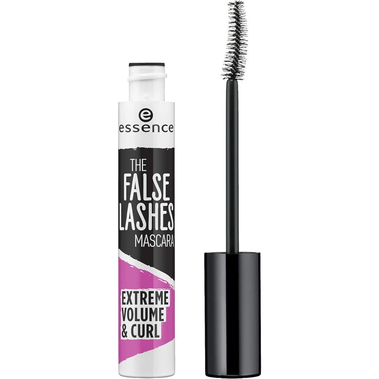 Essence Extreme Volume & Curl False Lashes Mascara, Paraben-free, Vegan, Alcohol-Free, Black, 10 ml