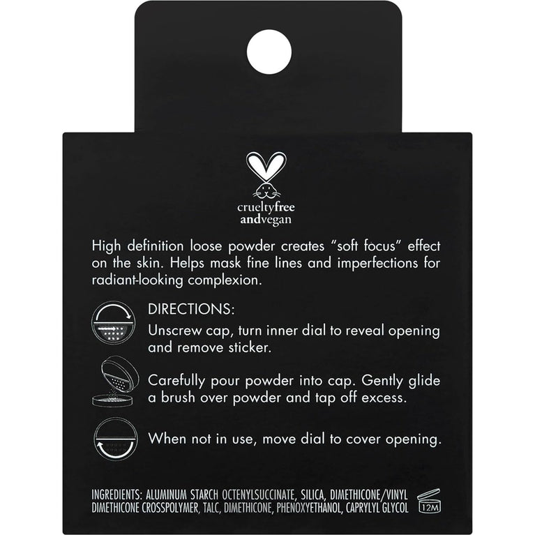 e.l.f. Flawless Complexion HD Powder: Lightweight, Buildable Coverage, Long Lasting, Compact 8g