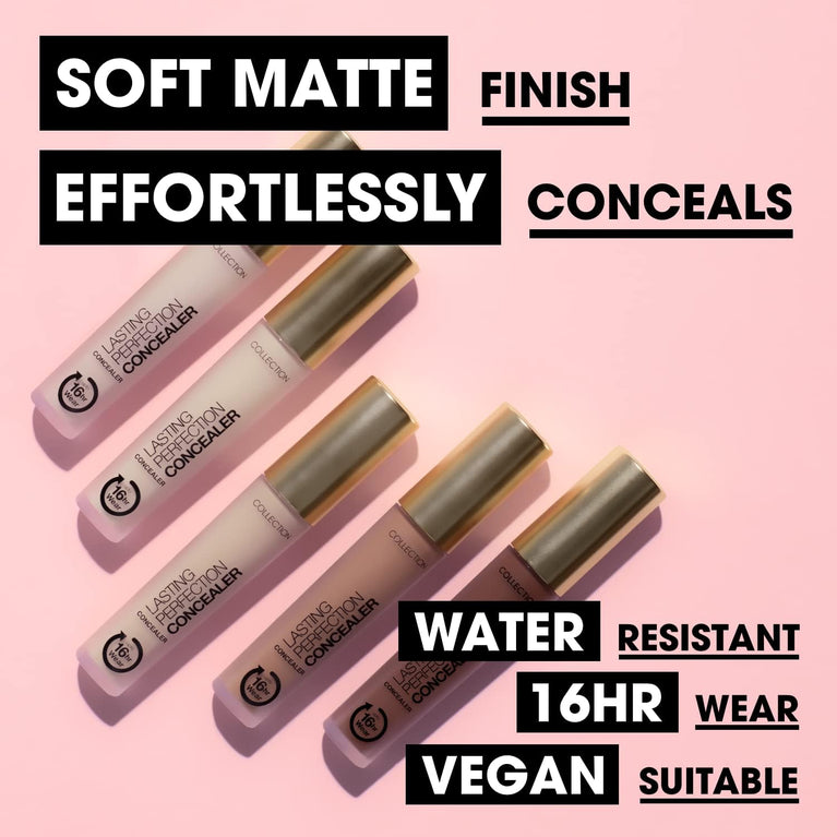 Long-Lasting Flawless Skin Concealer - Buttermilk Shade, 16-Hour Wear Perfection