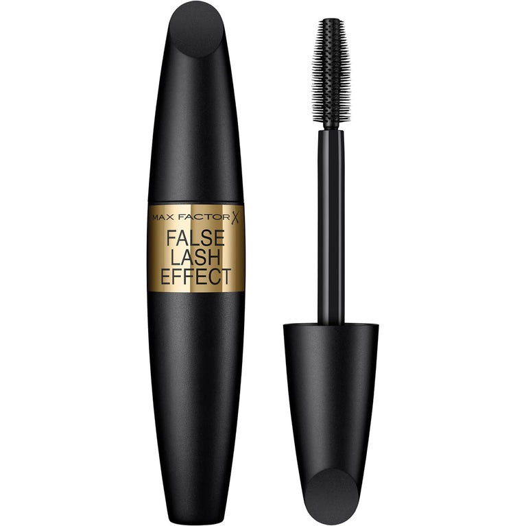 MAX FACTOR Pro-Vitamin B5 Infused Flake-Free Volumising Mascara - False Lash Effect, Long-Lasting, Smudge-Proof - Shade 01 Black (13.1ml)