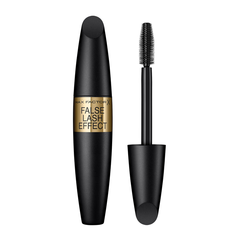 MAX FACTOR Pro-Vitamin B5 Infused Flake-Free Volumising Mascara - False Lash Effect, Long-Lasting, Smudge-Proof - Shade 01 Black (13.1ml)