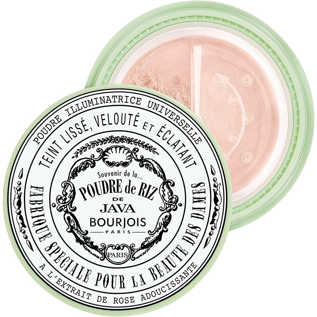 Bourjois Radiant Mica-Enriched Java Rice Loose Powder with Floral Scent, 3.5g