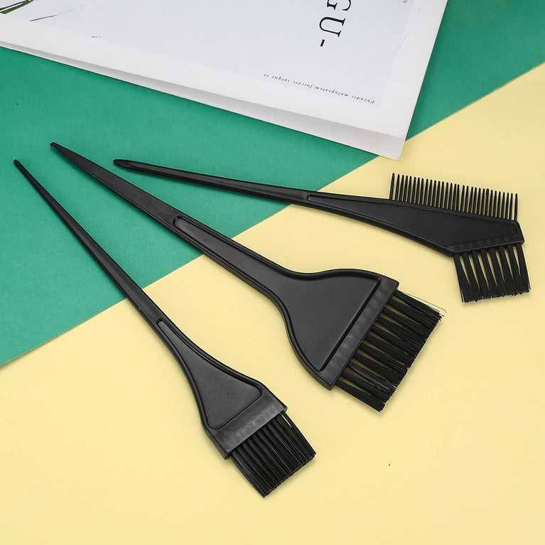 Hair Coloring Brushes and Mixing Bowl Set for DIY Salon Hair Coloring