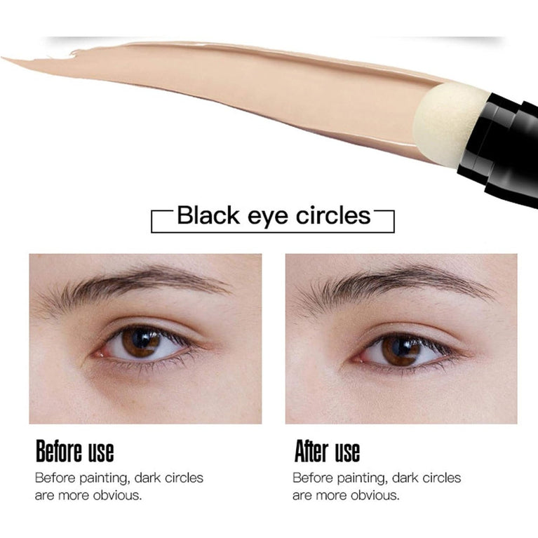 ONLYOILY 3-in-1 Concealer, Contour, and Highlighter Stick: Flawless Complexion and Radiant Glow Makeup Stick