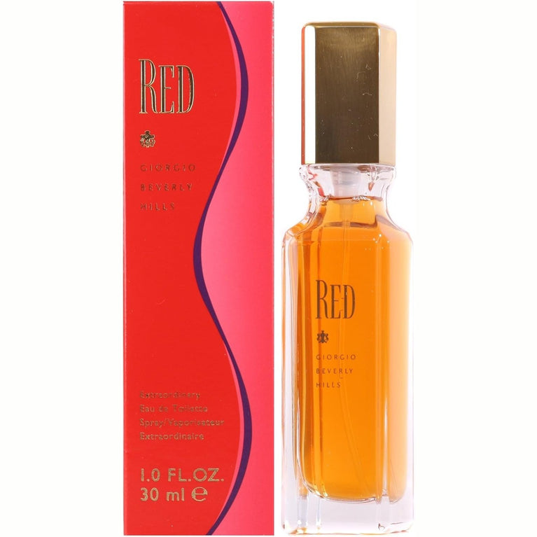 Giorgio Red Eau de Toilette - 30 ml: Captivating Fragrance for On-The-Go Confidence