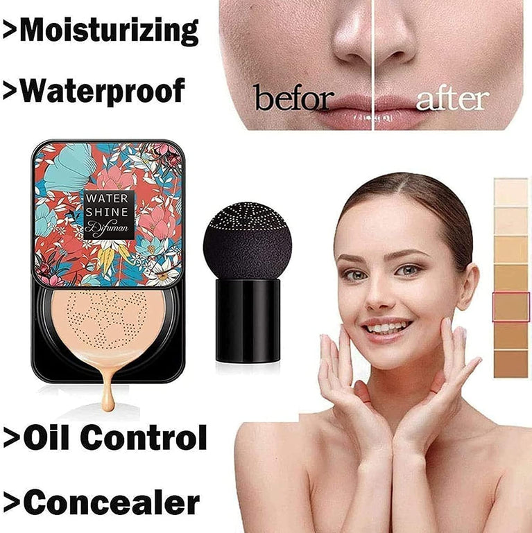 MYSHELL Hydrating Air Cushion Mushroom Head CC Cream Foundation