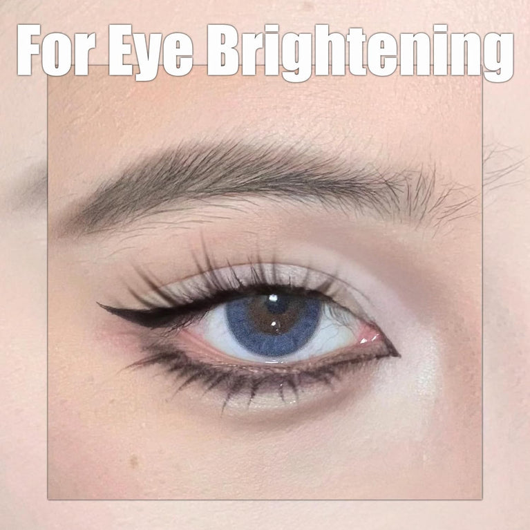 White Single Shimmer Eyeshadow - High Pigment, Long Lasting, Waterproof Makeup Powder Palette
