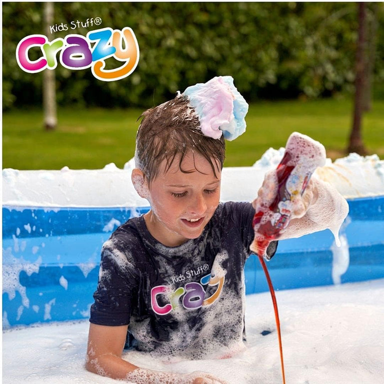 Kids Stuff Crazy Soap Colour Changing Bubble Bath, Red to Blue 300ml for Children's Bath Time Adventure