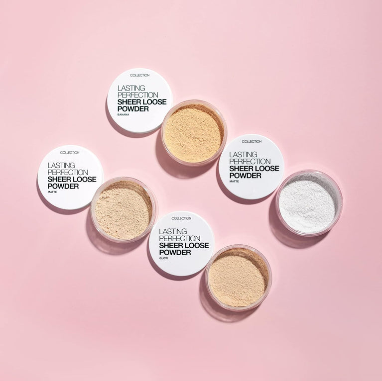 10g Collection Cosmetics Matte Translucent Loose Powder, Vitamin-Enriched for Nourished Skin