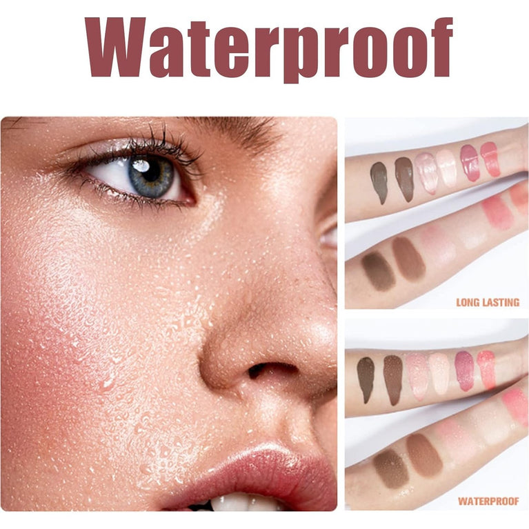 Versatile Cream Blush in Natural Pink - Dual Use for Cheeks and Eyes (#02)