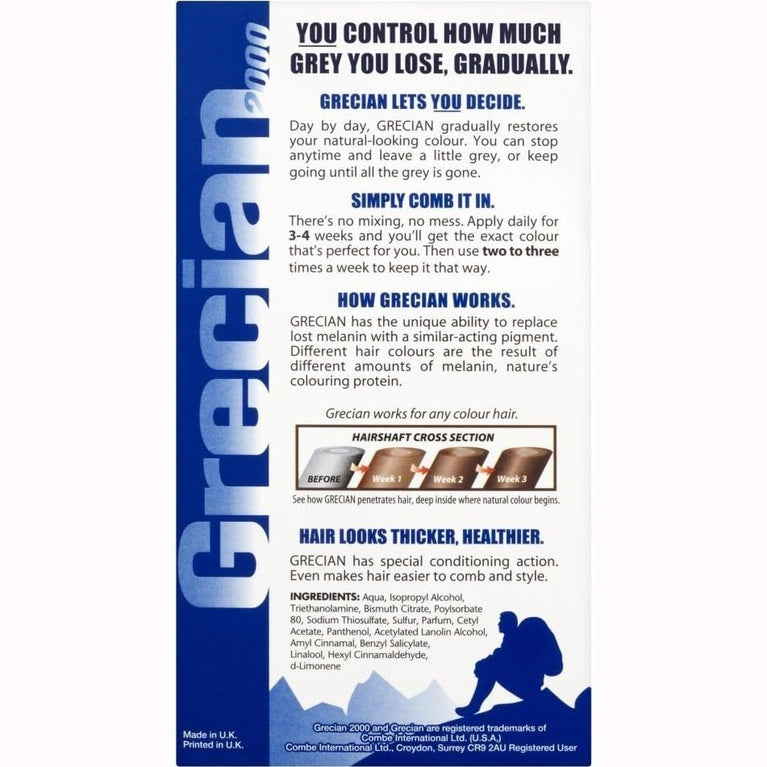 Grecian Hair Color Lotion with Added Conditioner - 125ml