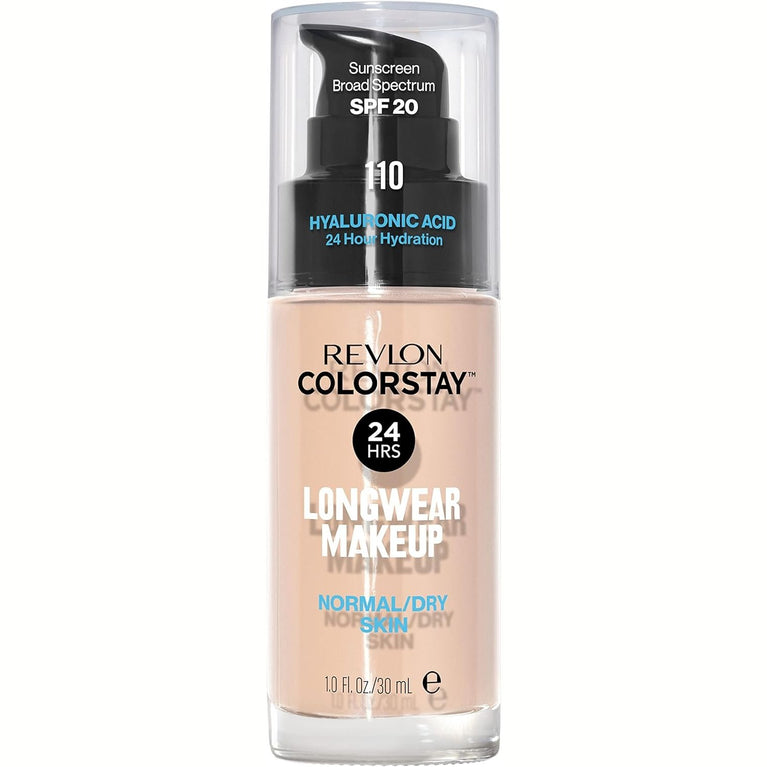 Revlon 24-Hour ColorStay Makeup Foundation for Normal/Dry Skin - Ivory, 30 ml