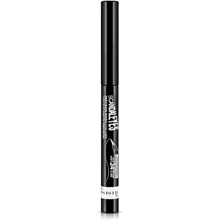 Rimmel Scandal'eyes Ultra-Black, Long-Lasting Precision Liquid Eyeliner with Unique 3D Felt Tip - 1.1ml