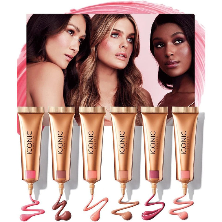 ICONIC Power Pink Multi-Purpose Sheer Blush Gel - 12.5ml