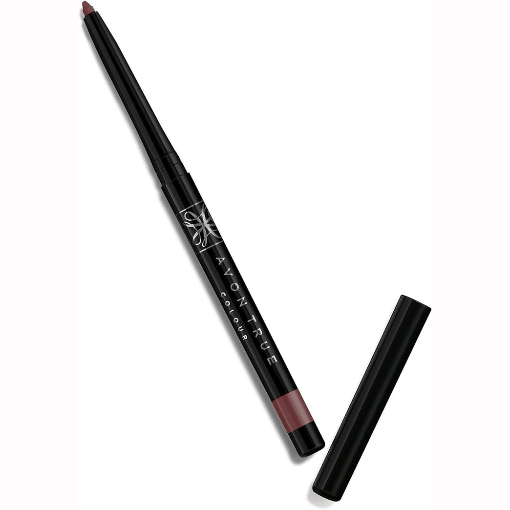 Avon Simply Spice Glimmerstick Lip Liner with Vitamin E for Enhanced Lips and Smudge-Proof Lipstick Application
