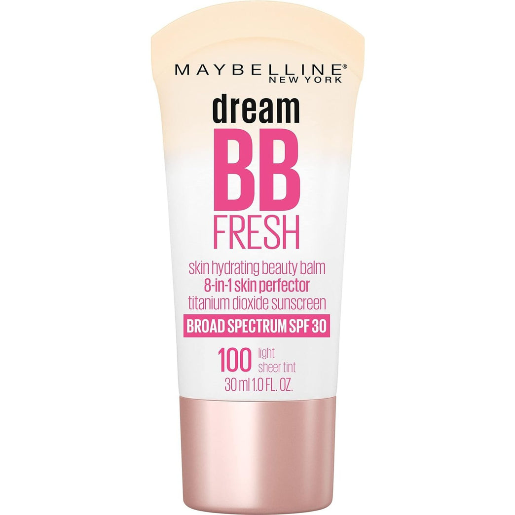 MAYBELLINE 8-in-1 Dream Fresh BB Cream - Light 100 with SPF 30