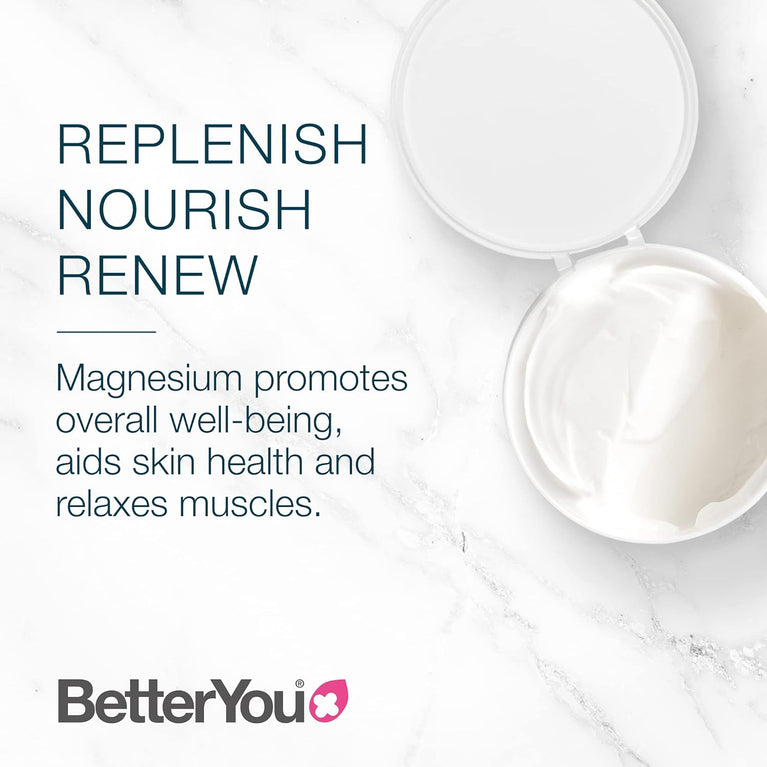 Nourishing BetterYou Magnesium Skin Body Butter with Shea Butter and Zinc, 200ml