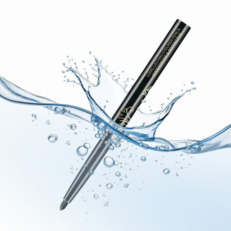 Beauty4Britain 12-Hour Black Eyeliner - Waterproof, Smudge-Proof, and Long-Lasting Twist-Up Design for All-Day Wear