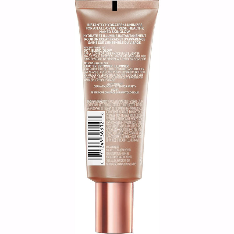 L'Oreal Lumi Glotion Illuminating Tinted Bronze Highlighter for Natural Glow - Medium 903