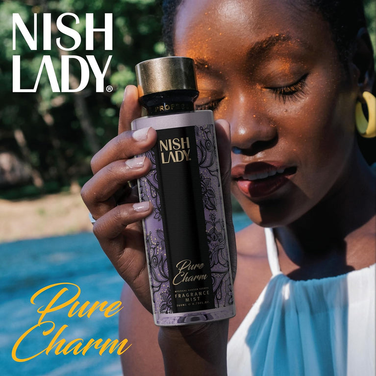 Nishlady Pure Charm Fragrance Body Spray for Women, 260 ml