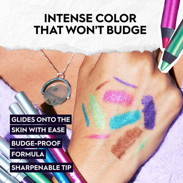 Urban Decay Glide-On Waterproof Eyeliner Pencil with Diverse Shades and Finishes