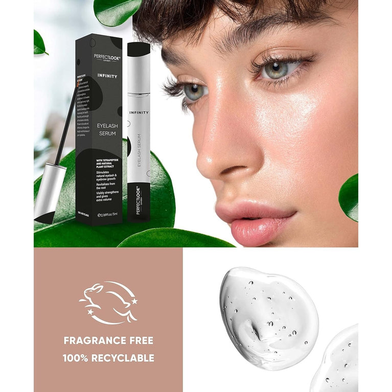 Ultimate Lash Elixir - London's Best Eyelash and Brow Enhancing Growth Serum for Dramatic, Lush and Long Lashes