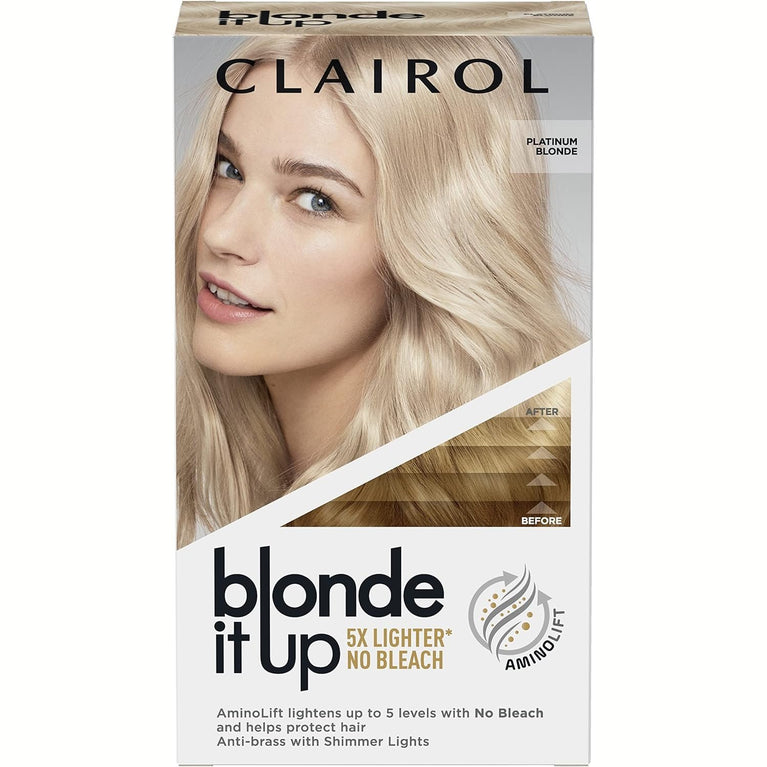 Clairol Platinum Blonde High Lift Hair Color with AminoLift Technology