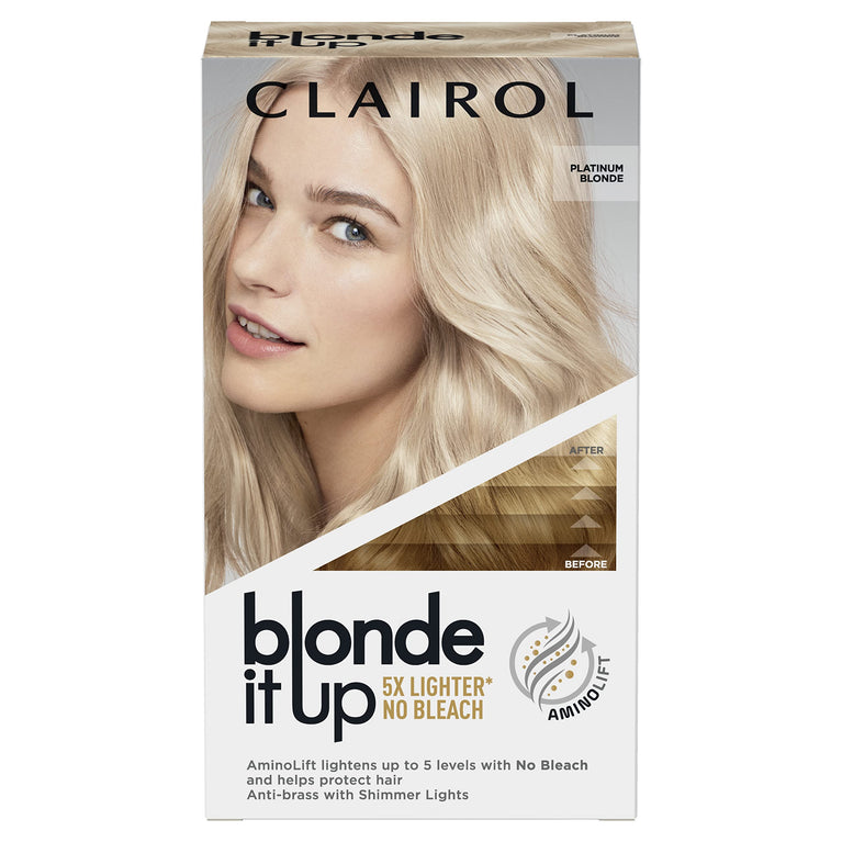 Clairol Platinum Blonde High Lift Hair Color with AminoLift Technology