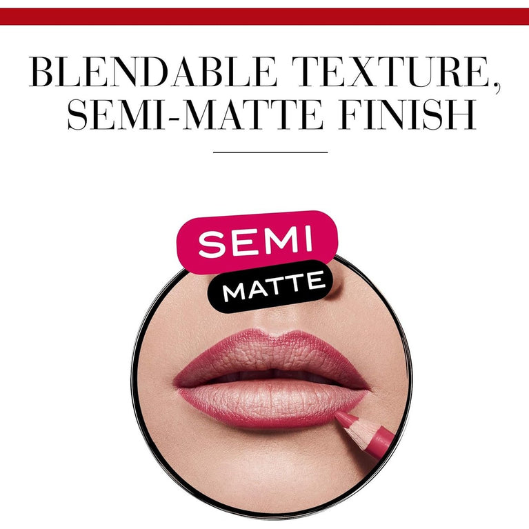 Bourjois Long-lasting Contour Edition Lip Liner in Nude Wave, Shea Butter and Grape Seed Oil Infused, 1.14g