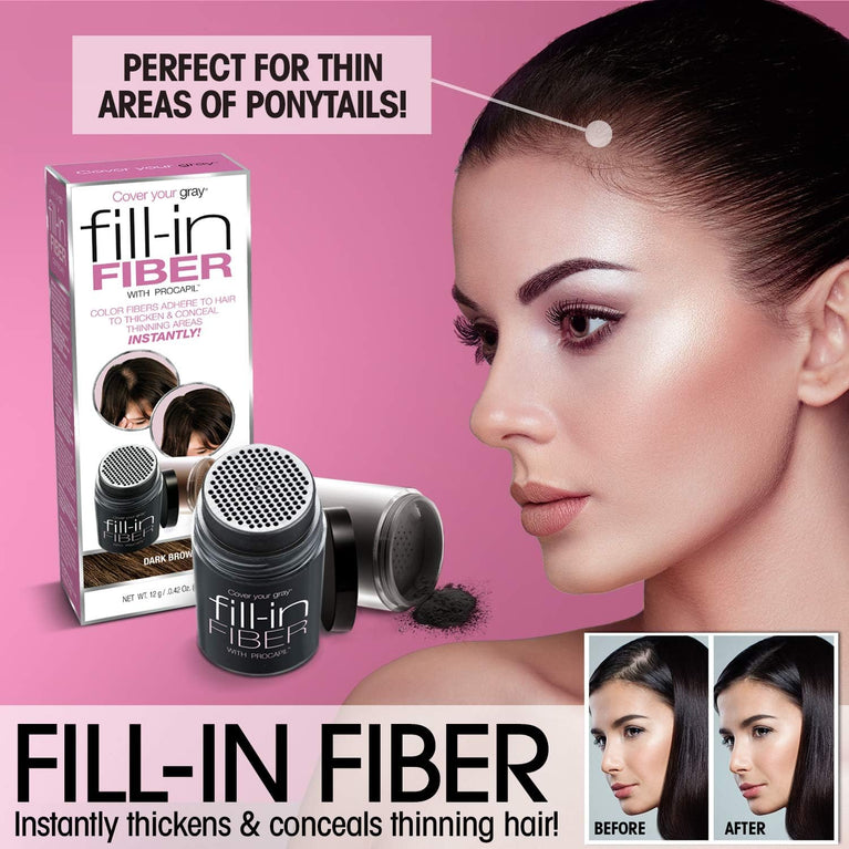 "Irene Gari" Instant Touch Up To Cover Your Gray Brush In Hair Mascara (Jet Black) 7 grams