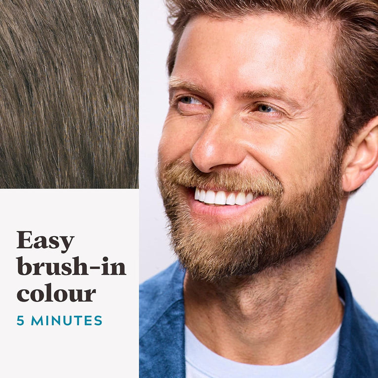 Medium Brown Just for Men Moustache & Beard Dye - Grey Eliminator for a Fuller Look - M35
