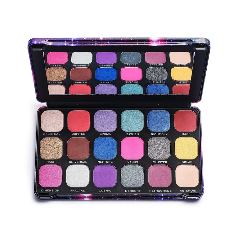 Revolution Beauty London Forever Flawless Constellation Eyeshadow Palette with 18 Vibrant Shades, 19.8g