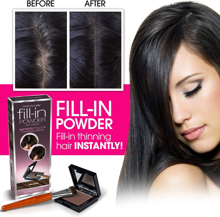 "Irene Gari" Instant Touch Up To Cover Your Gray Brush In Hair Mascara (Jet Black) 7 grams