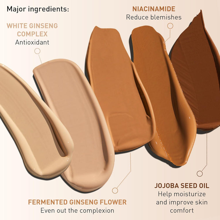 Erborian Ginseng Infused Ultimate High-Coverage Tinted BB Cream - SPF 20 Sun Protection, Imperfection Corrector, and Complexion Perfector - Korean Skincare Solution