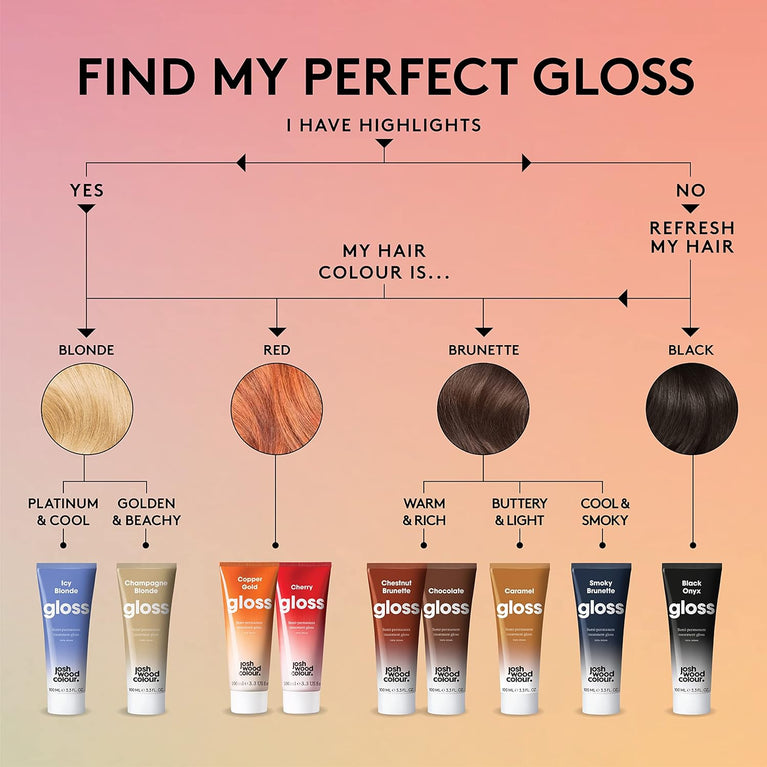 Cherry Semi-Permanent Hair Gloss - Nourishing Color Treatment with Shea Butter and Perilla Oil (100ml)