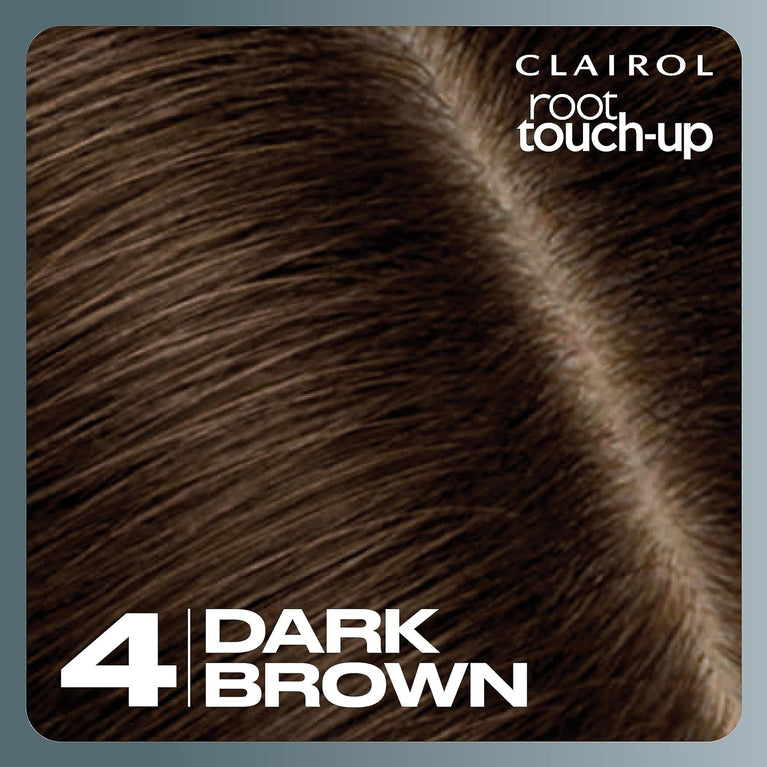 Clairol Root Touch-Up Hair Dye in 4 Dark Brown Shade