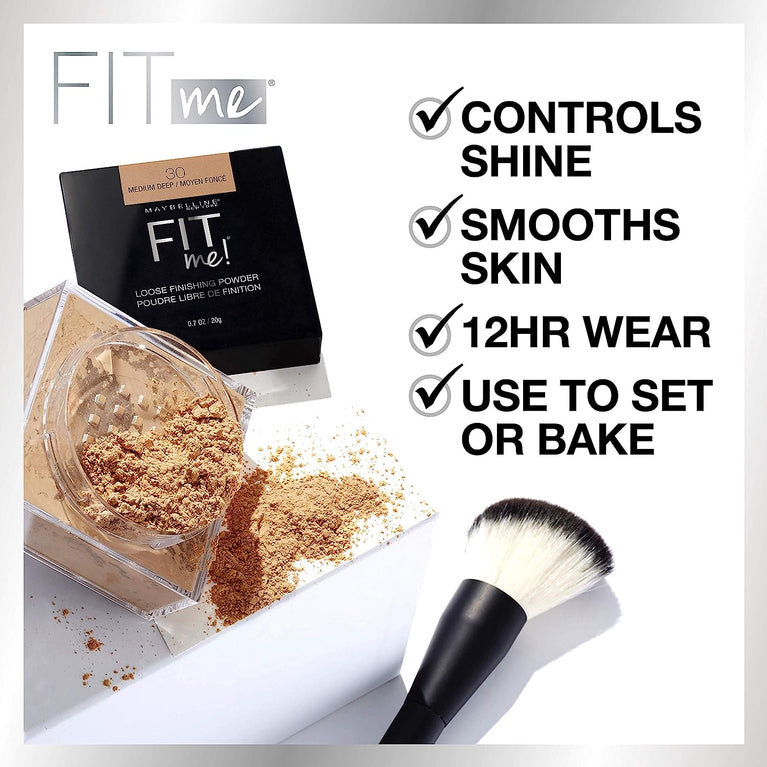 Maybelline Fit Me! Fair Light Loose Powder for Flawless Matte Finish