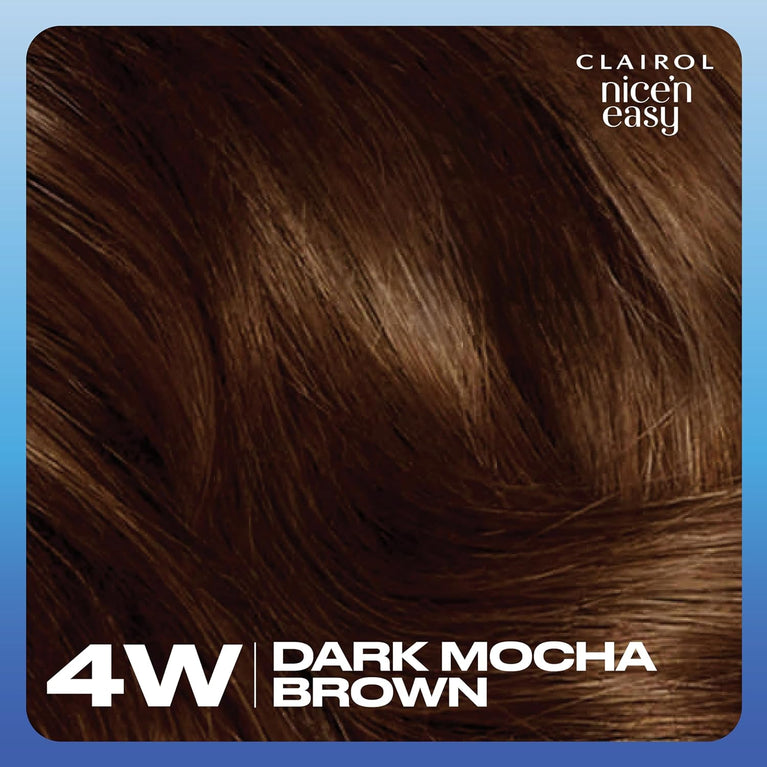 Natural Looking Oil Infused Dark Mocha Brown Hair Dye