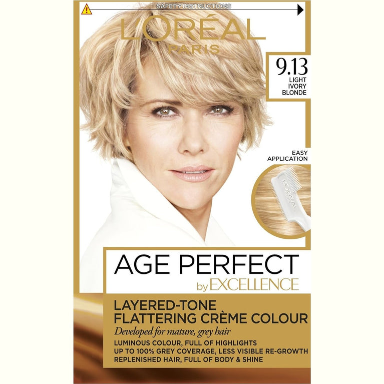 L'Oreal Excellence Age Perfect Light Creme Blonde Hair Color